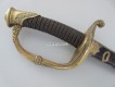 Offizierssäbel Schweiz eidg. Ordonnanz 1842/52 für Infanterie etc. gebleute und vergoldete Klinge