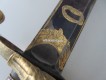 Offizierssäbel Schweiz eidg. Ordonnanz 1842/52 für Infanterie etc. gebleute und vergoldete Klinge