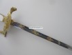 Galadegen, Bayern, um 1830/40, mit Löwendekor