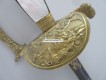 Galadegen, Bayern, um 1830/40, mit Löwendekor