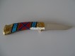 David Yellowhorse Buck Knife " Confederate Flag " Limited Edition