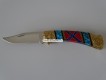 David Yellowhorse Buck Knife " Confederate Flag " Limited Edition