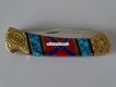 David Yellowhorse Buck Knife " Confederate Flag " Limited Edition