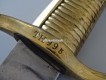 Infanterie Säbel "Briquet" Ord. 1842/52 Thurgau