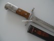 Sägebajonett / Faschinenmesser Ord. 1914 mit Stahlscheide