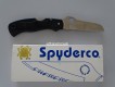 Faltmesser Spyderco, Klinge mit Wellenschliff