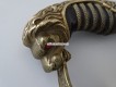 Artillerie Offiziers Säbel sog. Löwenkopfsäbel um 1890/1900
