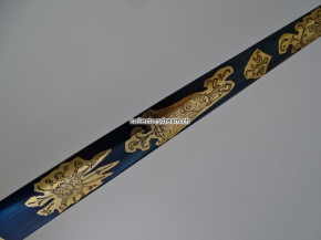 Galadegen in der Art um 1770/1800, Replika, vergoldet - gebleut