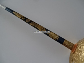 Galadegen in der Art um 1770/1800, Replika, vergoldet - gebleut