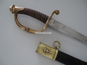 Offizierssäbel Schweiz, eidg. Ordonnanz 1842/52 für Infanterie, Artillerie