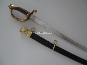 Offizierssäbel Schweiz, eidg. Ordonnanz 1842/52 für Infanterie, Artillerie