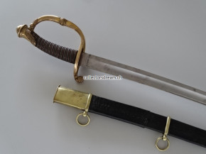 Offizierssäbel Schweiz, eidg. Ordonnanz 1842/52 für Infanterie, Artillerie