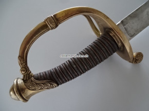 Offizierssäbel Schweiz, eidg. Ordonnanz 1842/52 für Infanterie, Artillerie