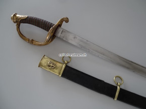 Offizierssäbel Schweiz, eidg. Ordonnanz 1842/52 für Infanterie, Artillerie