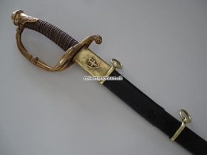 Offizierssäbel Schweiz, eidg. Ordonnanz 1842/52 für Infanterie, Artillerie