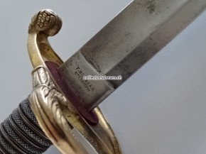 Offizierssäbel Schweiz, eidg. Ordonnanz 1842/52 für Infanterie, Artillerie