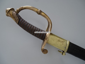 Offizierssäbel Schweiz, eidg. Ordonnanz 1842/52 für Infanterie, Artillerie