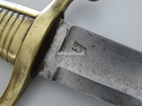 Infanterie Säbel "Briquet" kantonale Ordonnanz um 1835, Unteroffizier, Ct. Vaud - Kanton Waad