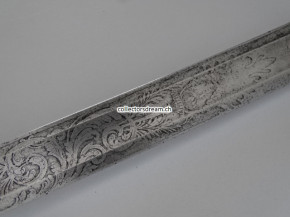 Offizierssäbel Schweiz eidg. Ordonnanz 1842/52 für Infanterie, Artillerie, etc. Klingendekor