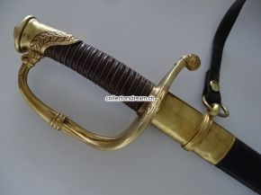 Offizierssäbel Schweiz eidg. Ordonnanz 1842/52 für Infanterie, Artillerie, etc. Klingendekor