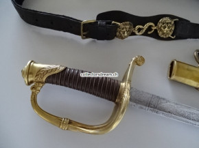 Offizierssäbel Schweiz eidg. Ordonnanz 1842/52 für Infanterie, Artillerie, etc. Klingendekor