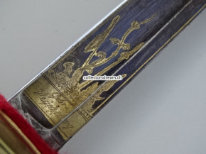 Offiziers Degen kantonale Ord. 1817/30 für Infanterie und Artillerie, wohl Aargau