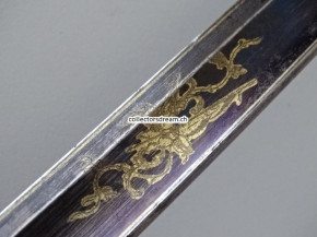 Offiziers Degen kantonale Ord. 1817/30 für Infanterie und Artillerie, wohl Aargau