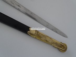 Offiziers Degen kantonale Ord. 1817/30 für Infanterie und Artillerie, wohl Aargau