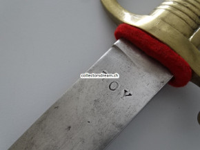 Infanterie Säbel "Briquet" Ord. 1842/52, gestempelt "ROY"
