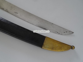 Infanterie Säbel "Briquet" Ord. 1842/52, gestempelt "ROY"