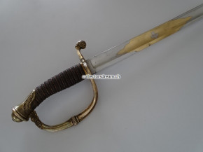 Offizierssäbel Schweiz eidg. Ord. 1842/52 für Infanterie etc. "A. BRAST A AARAU"