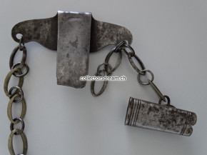 Eisengarnitur zu Offiziers Galadegen um 1780/1800