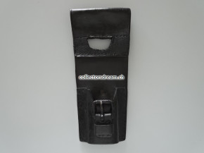 Ledertrage-Tasche / Frosch zu Weidmesser 1842/52 & Yatagan 1864