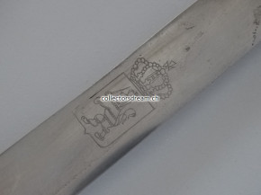 Champagner Säbel in der Art um 1830/50 gefertigt ca. 1980-er Jahre