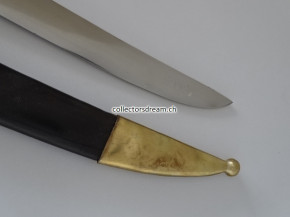 Infanterie Säbel in der Art um 1830/50 gefertigt ca. 1970/80'er Jahre