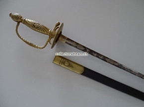 Offiziers Galadegen französisch um 1770/80