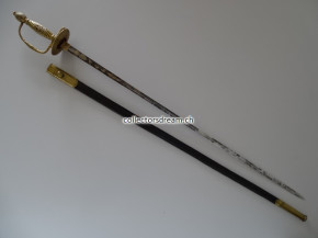 Offiziers Galadegen französisch um 1770/80