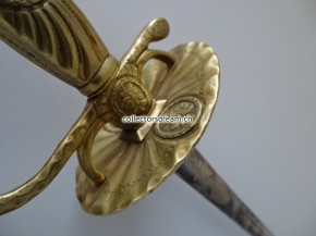 Offiziers Galadegen französisch um 1770/80