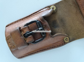 Bajonett Ledertragefrosch zu Bajonett Karabiner 1911 & 1931 & Inf. Gewehr 1889, 96/11 & 1911 gefertigt 1923