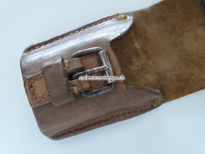 Ledertragefrosch zu Faschinenmesser Ord. 1852 & Ord. 1878