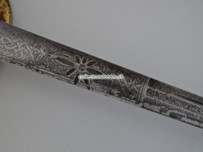 Stabs-Offiziers Galadegen französisch Epoche nach 1814 - 1850 Restauration