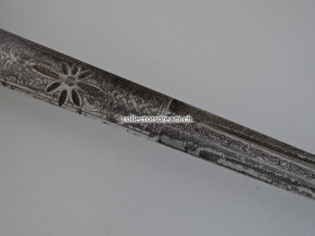 Stabs-Offiziers Galadegen französisch Epoche nach 1814 - 1850 Restauration