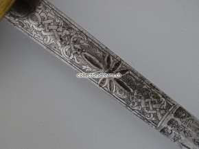 Stabs-Offiziers Galadegen französisch Epoche nach 1814 - 1850 Restauration