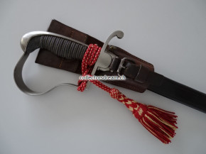 Säbel, eidg. Ord. 1883 für höhere Unteroffiziere "Feldweibelsäbel" 1. Model