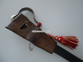 Säbel, eidg. Ord. 1883 für höhere Unteroffiziere "Feldweibelsäbel" 1. Model