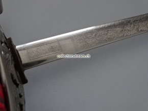 Offiziers-Galadegen Model 1899 graviert