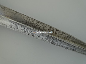 Hofdegen, französisch um 1700/20 Epoche König Ludwig XIV der "Sonnenkönig"
