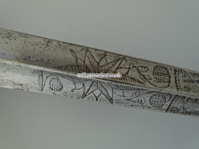 Hofdegen, französisch um 1700/20 Epoche König Ludwig XIV der "Sonnenkönig"