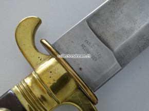 Weidmesser kantonale Ord. 1838 Ct. Vaud / Kt. Waadt mit S-förmiger Parierstange