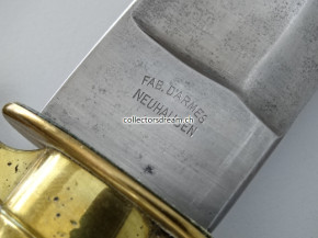 Weidmesser kantonale Ord. 1838 Ct. Vaud / Kt. Waadt mit S-förmiger Parierstange